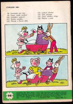 Ljuba Štíplová: Karamely pro tetu - Čtyřlístek 98