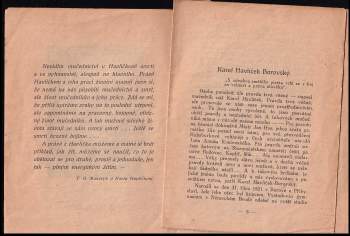 Jaroslav František Urban: Karel Havlíček Borovský