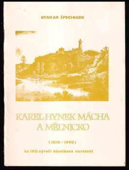 Karel Hynek Mácha a Mělnicko