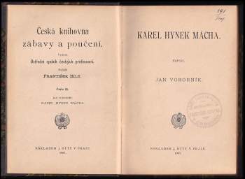 Jan Voborník: Karel Hynek Mácha