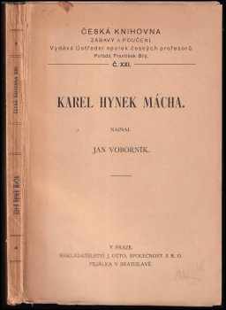 Jan Voborník: Karel Hynek Mácha