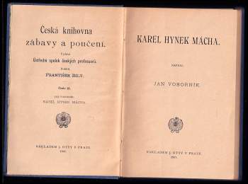 Jan Voborník: Karel Hynek Mácha