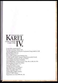 Ferdinand Seibt: Karel IV