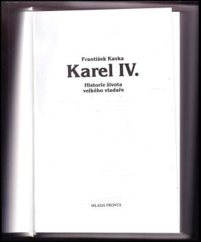 František Kavka: Karel IV