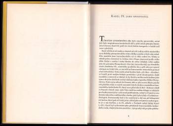 Karel IV., literární dílo