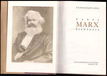 Petr Nikolajevič Fedosejev: Karel Marx