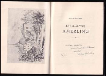 Václav Spěváček: Karel Slavoj Amerling