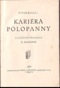 Pitigrilli: Kariéra polopanny