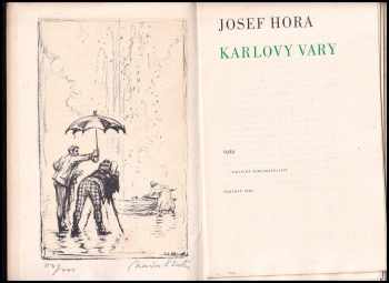 Josef Hora: Karlovy Vary PODPIS ilustrátorů