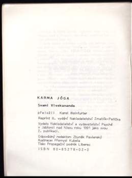 Vivekananda: Karma jóga