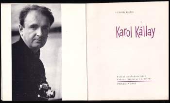 Lubor Kára: Karol Kállay