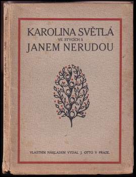 Jan Neruda: Karolina Světlá ve stycích s Janem Nerudou