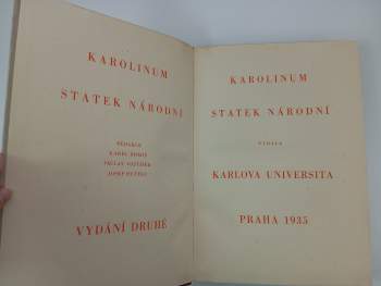Karolinum, statek národní