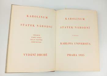 Karolinum, statek národní