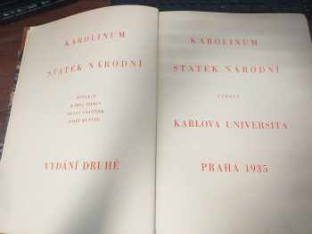 Karolinum, statek národní