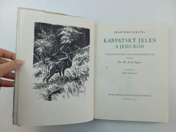 František Vodička: Karpatský jelen a jeho rod