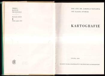Jaroslav Kovařík: Kartografie