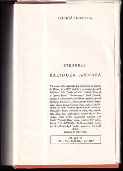 Stendhal: Kartouza parmská