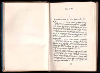 Karel Matěj Čapek Chod: Kašpar Lén mstitel