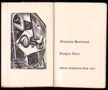 Aloysius Bertrand: Kašpar Noci