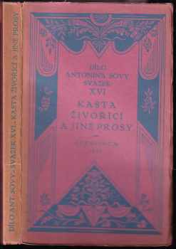 Kasta živořící a jiné prosy