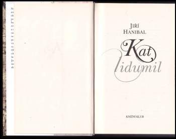 Jiří Hanibal: Kat lidumil