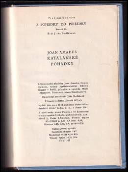 Joan Amades: Katalánské pohádky