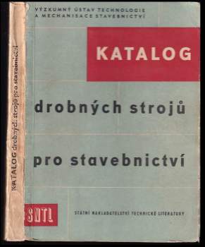 Katalog drobných strojů pro stavebnictví