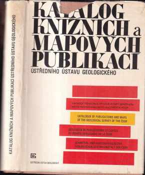 Katalog knižních a mapových publikací Ústředního ústavu geologického
