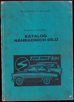 Katalog náhradních dílů