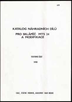 Katalog náhradních dílů