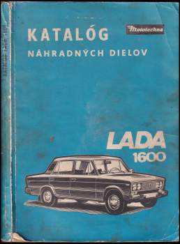 Katalóg náhradných dielov Lada - 1600