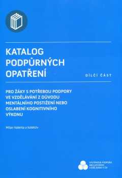 Katalog podpůrných opatření pro žáky s potřebou podpory ve vzdělávání z důvodu mentálního postižení nebo oslabení kognitivního výkonu