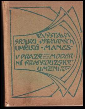 Katalog V. výstavy Spolku umělců „Mánes“ v Praze