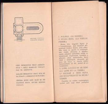 Auguste Rodin: Katalog výstavy děl sochaře Aug. Rodina v Praze