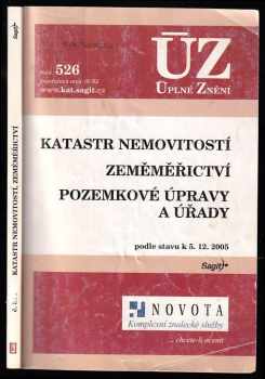 Katastr nemovitostí, zeměměřictví, pozemkové úpravy a úřady