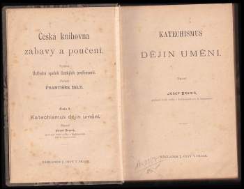 Josef Braniš: Katechismus dějin umění
