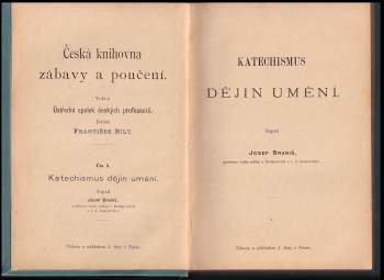 Josef Braniš: Katechismus dějin umění