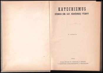 Katechizmus. Učebnica rím. kat. náboženskej výchovy