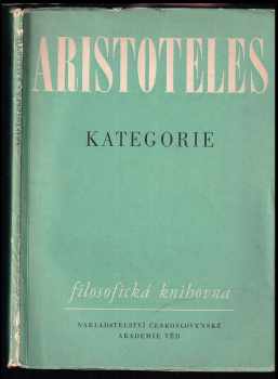 Aristotelés: Kategorie