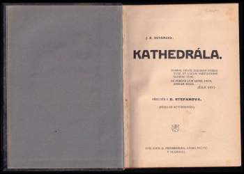 Joris-Karl Huysmans: Kathedrála