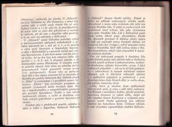Gaius Crispus Sallustius: Katilinovo spiknutí ; Válka s Jugurthou