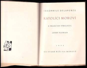 Theophile Delaporte: Katolíci moroví