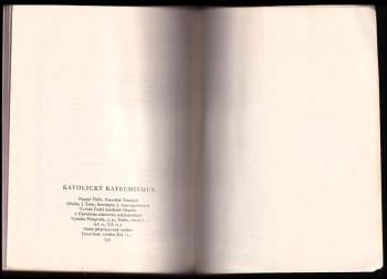 František Tomášek: Katolický katechismus