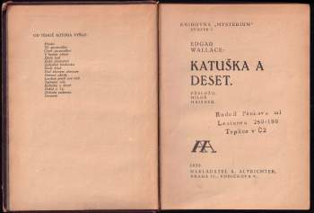 Edgar Wallace: Katuška a deset