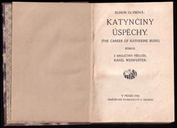 Elinor Glyn: Katynčiny úspěchy