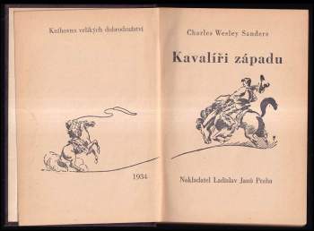 Charles Wesley Sanders: Kavalíři západu