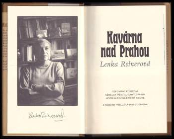 Lenka Reinerová: Kavárna nad Prahou