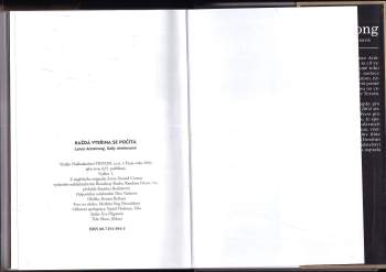 Lance Armstrong: Každá vteřina se počítá