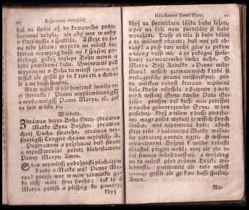 Každodennj Chléb Maryánský, ne tak tělu, gako dussi na cestu wěčnosti posylňugjcý; totižto: rozličné prosby každodennj před obrazem blahoslawené Panny Marye